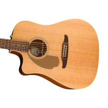 [PREORDER] Fender California Redondo Player Left-Handed Acoustic Guitar, Walnut FB, Natural