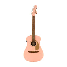 [PREORDER] Fender FSR California Malibu Player Small-Bodied Acoustic Guitar, Walnut FB, Shell Pink