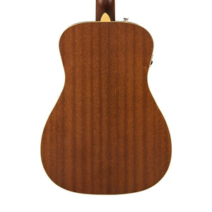 [PREORDER] Fender FSR California Malibu Player Small-Bodied Acoustic Guitar, Walnut FB, Shell Pink