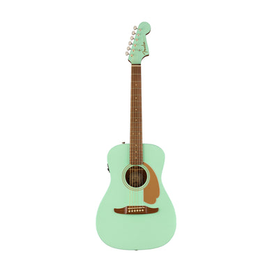 [PREORDER] Fender FSR California Malibu Player Small-Bodied Acoustic Guitar, Walnut FB, Surf Green