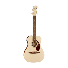[PREORDER] Fender California Malibu Player Small-Bodied Acoustic Guitar, Walnut FB, Olympic White