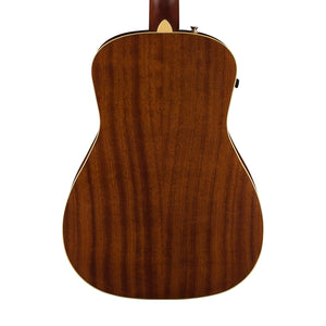 [PREORDER] Fender California Malibu Player Small-Bodied Acoustic Guitar, Walnut FB, Fiesta Red