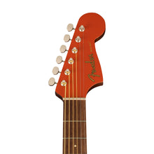 [PREORDER] Fender California Malibu Player Small-Bodied Acoustic Guitar, Walnut FB, Fiesta Red