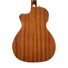 [PREORDER 2 WEEKS] Fender FSR California Newporter Player Medium-Sized Acoustic Guitar, Walnut FB, All-Mahogany
