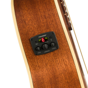 [PREORDER 2 WEEKS] Fender FSR California Newporter Player Medium-Sized Acoustic Guitar, Walnut FB, All-Mahogany