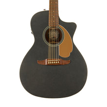 [PREORDER] Fender FSR California Newporter Player Med-Sized Acoustic Guitar, Walnut FB, Charcoal Frost Metallic