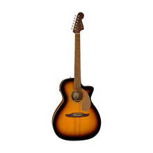 [PREORDER] Fender California Newporter Player Medium-Sized Acoustic Guitar, Walnut FB, Sunburst