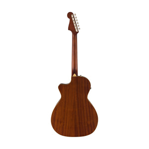 [PREORDER] Fender California Newporter Player Medium-Sized Acoustic Guitar, Walnut FB, Tidepool