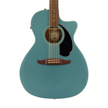 [PREORDER] Fender California Newporter Player Medium-Sized Acoustic Guitar, Walnut FB, Tidepool