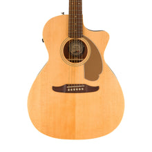 [PREORDER] Fender California Newporter Player Medium-Sized Acoustic Guitar, Walnut FB, Natural