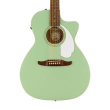 [PREORDER] Fender California Newporter Player Medium-Sized Acoustic Guitar, Walnut FB, Surf Green