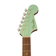 [PREORDER] Fender California Newporter Player Medium-Sized Acoustic Guitar, Walnut FB, Surf Green
