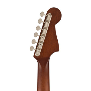 [PREORDER] Fender California Newporter Player Left-Handed Medium-Sized Acoustic Guitar, Walnut FB, Natural