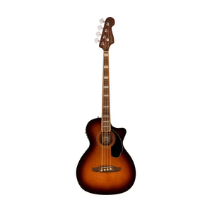 [PREORDER] Fender Kingman Acoustic Bass Guitar w/Bag, Walnut FB, Shaded Edge Burst