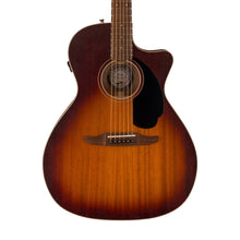 [PREORDER] Fender Newporter Special Acoustic Guitar w/Bag, PF FB, Mahogany Top/Honey Sunburst