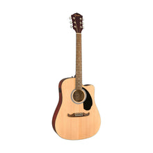 [PREORDER] Fender FA-125CE Dreadnought Acoustic Guitar, w/ Fender Pickup Walnut FB, Natural