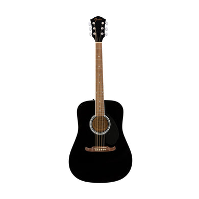 [PREORDER 2 WEEKS] Fender FA-125 Dreadnought Acoustic Guitar w/Bag, Walnut FB, Black