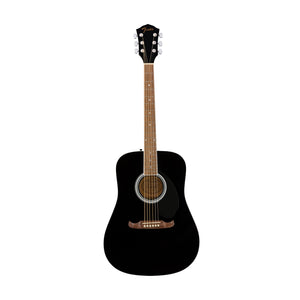 [PREORDER 2 WEEKS] Fender FA-125 Dreadnought Acoustic Guitar w/Bag, Walnut FB, Black