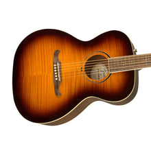 Fender FA-235E Acoustic Guitar, Walnut FB, Mocha Burst