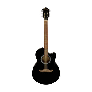 [PREORDER] Fender FA-135CE Concert Acoustic Guitar, Walnut FB, Black