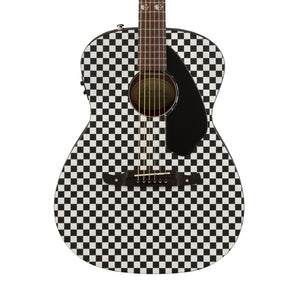 [PREORDER] Fender Tim Armstrong Hellcat Acoustic Guitar w/Black Pickguard, Checkerboard