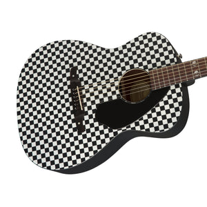 [PREORDER] Fender Tim Armstrong Hellcat Acoustic Guitar w/Black Pickguard, Checkerboard