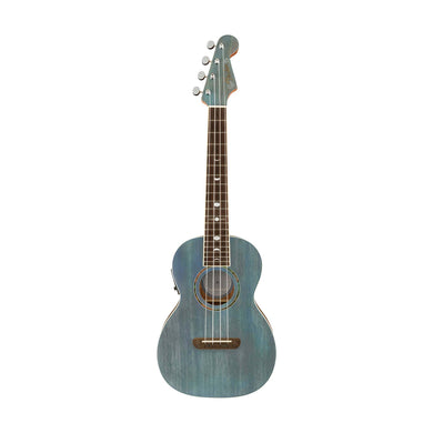 [PREORDER] Fender Dhani Harrison Ukulele, Walnut FB, Turquoise