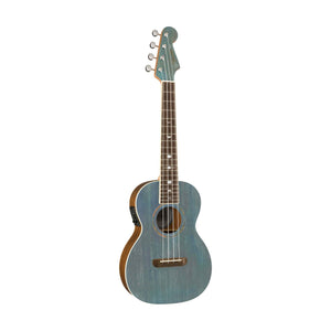 [PREORDER] Fender Dhani Harrison Ukulele, Walnut FB, Turquoise