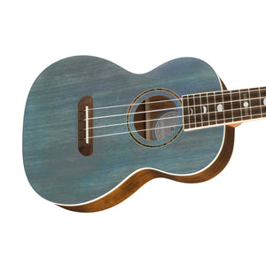 [PREORDER] Fender Dhani Harrison Ukulele, Walnut FB, Turquoise