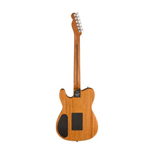 [PREORDER] Fender American Acoustasonic Telecaster All Mahogany Guitar w/Bag, Ebony FB, Bourbon Burst