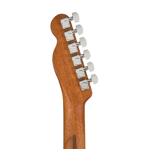 [PREORDER] Fender American Acoustasonic Telecaster All Mahogany Guitar w/Bag, Ebony FB, Bourbon Burst