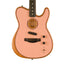 [PREORDER 2 WEEKS] Fender FSR American Acoustasonic Stratocaster Guitar w/Bag, Ebony FB, Shell Pink