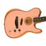 [PREORDER 2 WEEKS] Fender FSR American Acoustasonic Stratocaster Guitar w/Bag, Ebony FB, Shell Pink