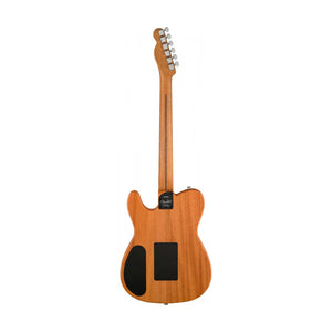 [PREORDER 2 WEEKS] Fender FSR American Acoustasonic Telecaster Guitar w/Bag, Ebony FB, Black Paisley