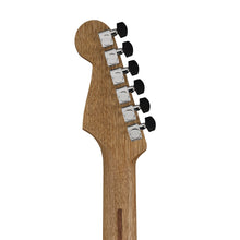 Fender Ltd Ed American Acoustasonic Stratocaster Guitar w/Bag, Ebony FB, Cocobolo/White Limba