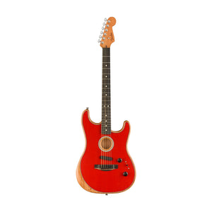 [PREORDER 2 WEEKS] Fender American Acoustasonic Stratocaster w/Bag, Dakota Red
