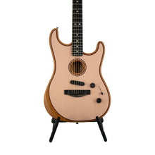 [PREORDER] Fender FSR American Acoustasonic Stratocaster Guitar w/Bag, Ebony FB, Shell Pink