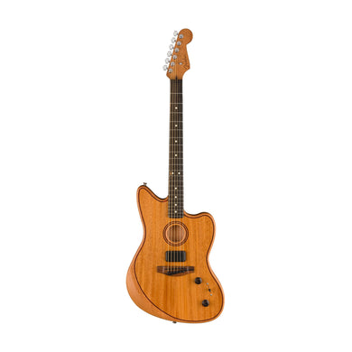 [PREORDER 2 WEEKS] Fender American Acoustasonic Jazzmaster Acoustic-Electric Guitar w/Bag, Ebony FB, Natural