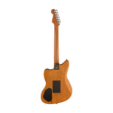 [PREORDER 2 WEEKS] Fender American Acoustasonic Jazzmaster Acoustic-Electric Guitar w/Bag, Ebony FB, Bourbon Burst