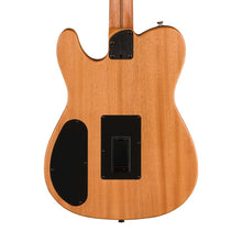 Fender Acoustasonic Player Telecaster Electric Guitar, Brushed Black