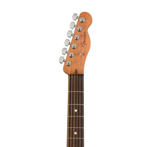 Fender Acoustasonic Player Telecaster Electric Guitar, Brushed Black