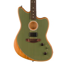 [PREORDER] Fender Acoustasonic Player Jazzmaster Electric Guitar, Antique Olive