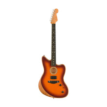 [PREORDER] Fender American Acoustasonic Jazzmaster Acoustic Guitar w/bag, Ebony FB, Tobacco Sunburst