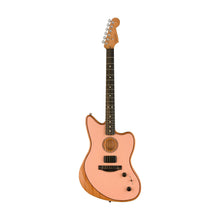 [PREORDER 2 WEEKS] Fender FSR American Acoustasonic Jazzmaster Acoustic Guitar w/bag, Ebony FB, Shell Pink