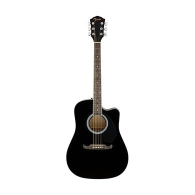 [PREORDER] Fender FA-125CE Dreadnought Acoustic Guitar, Walnut FB, Black