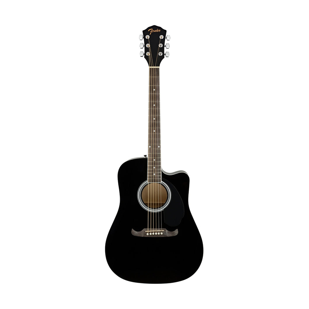 [PREORDER] Fender FA-125CE Dreadnought Acoustic Guitar, Walnut FB, Black