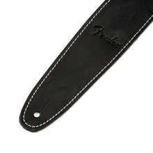 Fender Ball Glove Leather Guitar Strap, Black