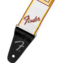 Fender WeighLess Monogram Guitar Strap, White