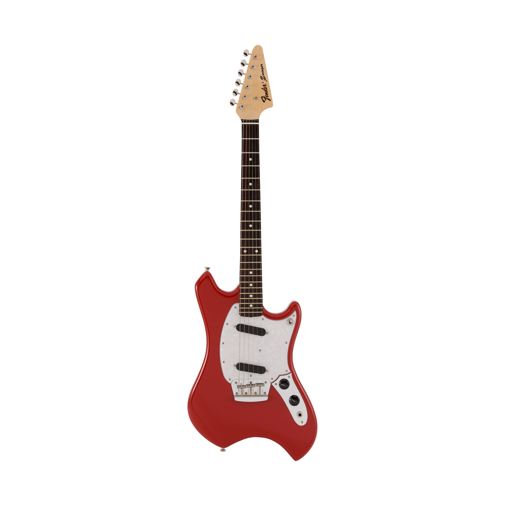 Fender Japan Swinger Electric Guitar, RW FB, Dakota Red – Mahogany 