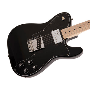 [PREORDER 2 WEEKS] Fender Japan Traditional II 70s Telecaster Custom Electric Guitar, Maple FB, Black